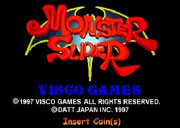 Monster Slider (Japan) screen shot title